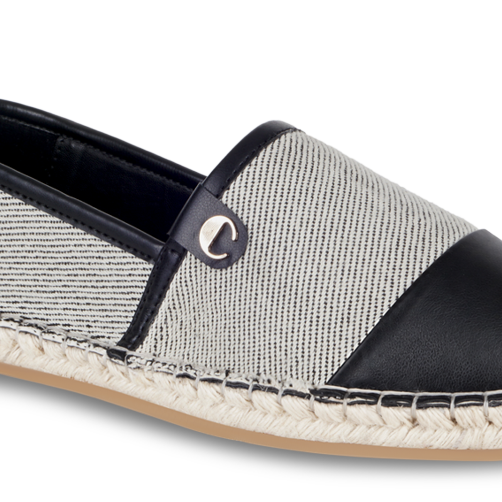 Canvas Black Espadrille