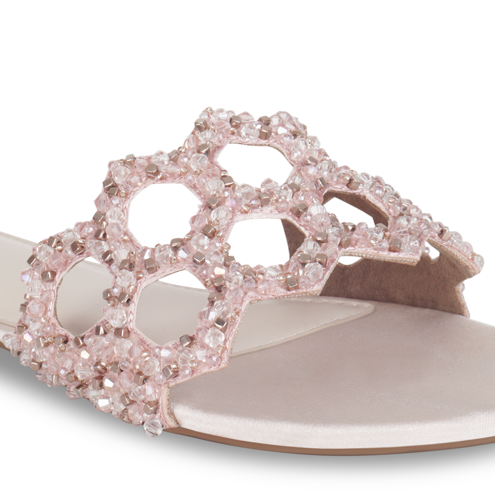 Mosaic Blush Flats