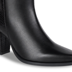Saddle Black Boots