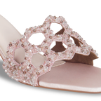 Mosaic Blush Heels