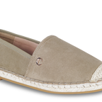 Olive Green Suede Espadrille