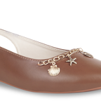 Dangle Tan Flats