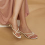 Crossway Pearl Cream Heels
