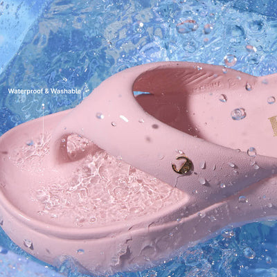 Cotton Candy Thong Slides