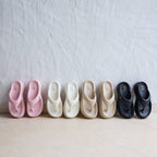 Marshmallow White Thong Slides