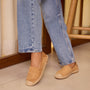 Tan Suede Espadrille