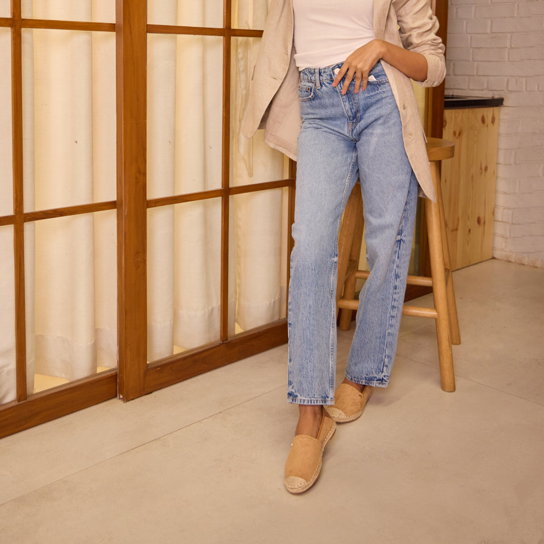 Tan Suede Espadrille