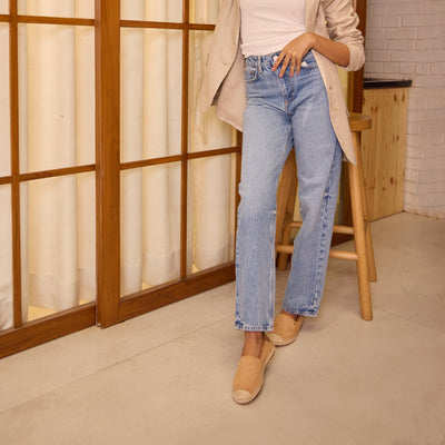 Tan Suede Espadrille