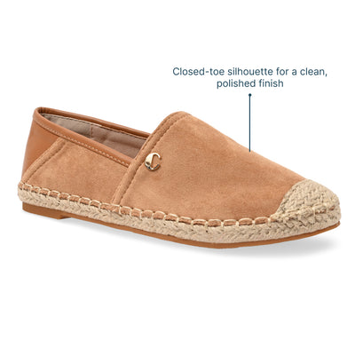 Tan Suede Espadrille