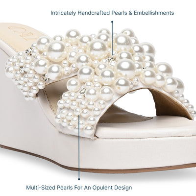 Cluster of Pearls Wedges