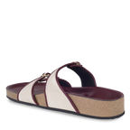 Wine Canvas Two Strap Slider