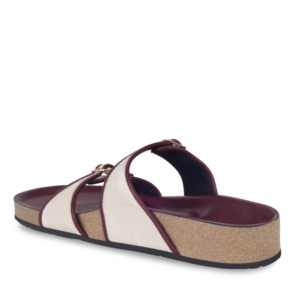 Wine Canvas Two Strap Slider