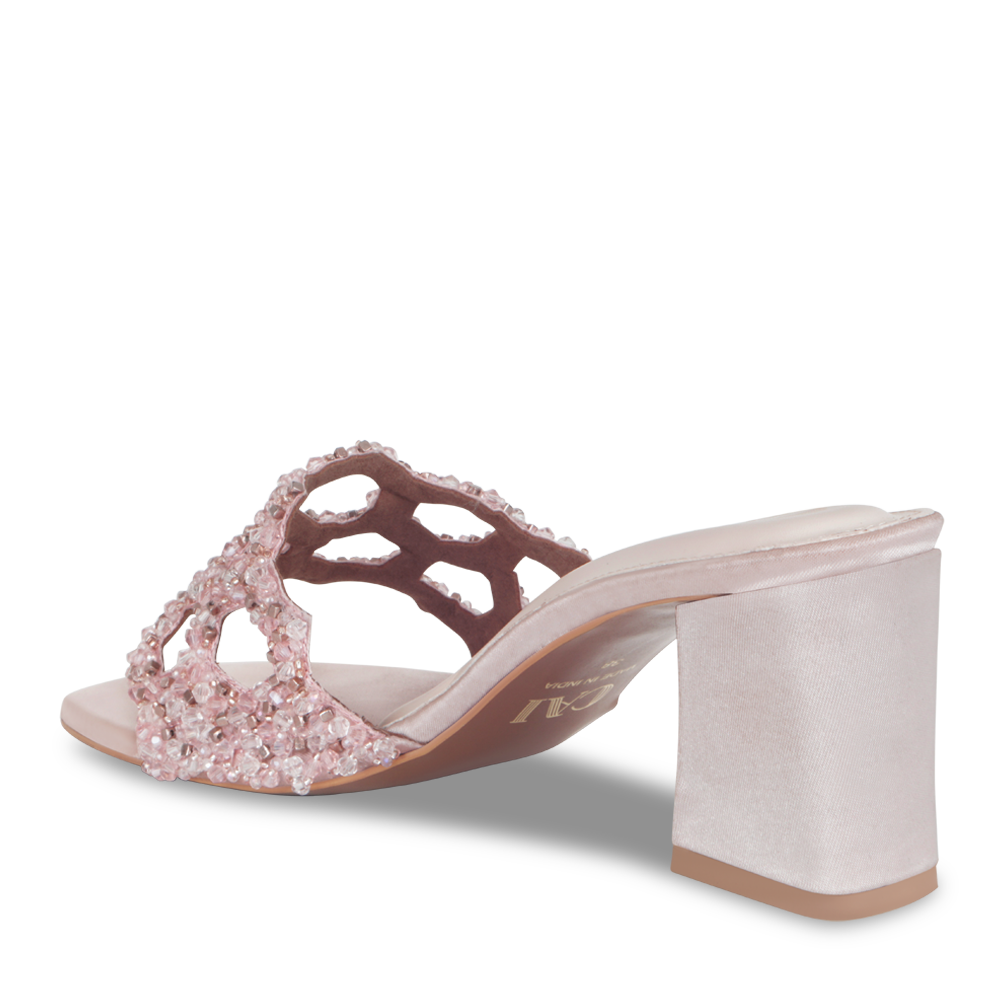 Mosaic Blush Heels