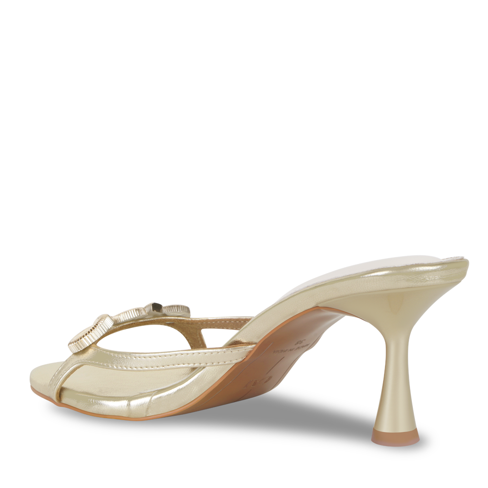 Shell Bare Gold Heels