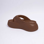 Mocha Mousse Thong Slides