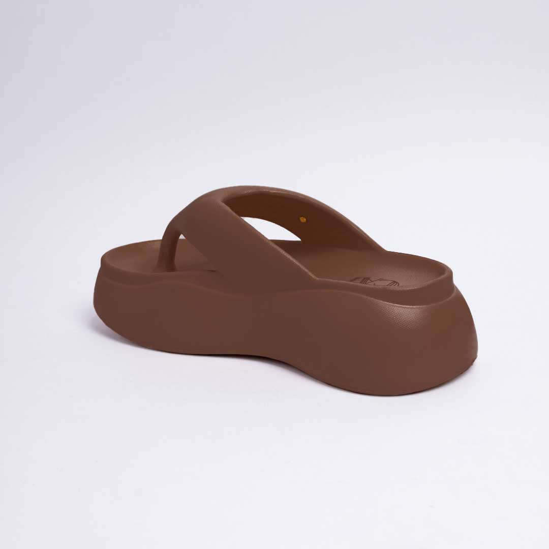 Mocha Mousse Thong Slides