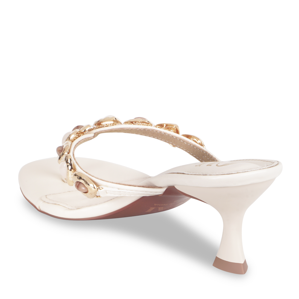 Gemline Thong Cream Heels