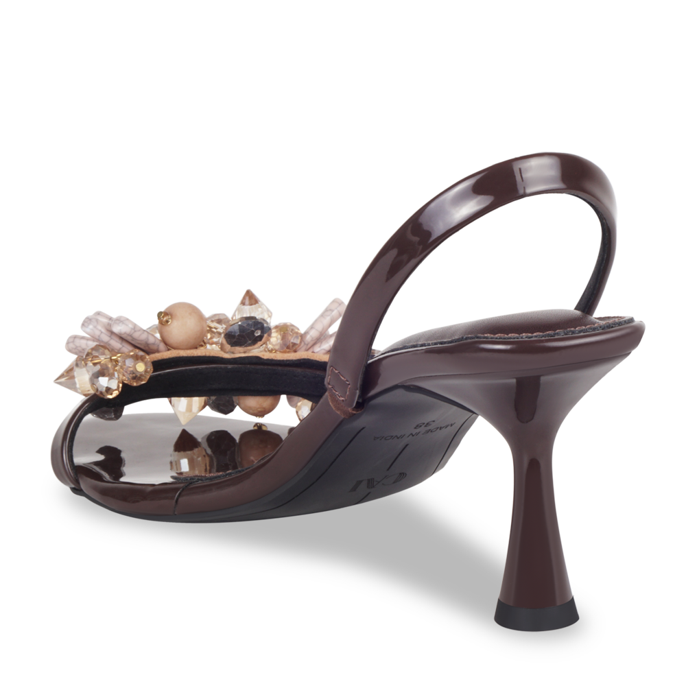 Coral Essence Mocha Heel