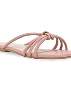 Pink Knotted Flats