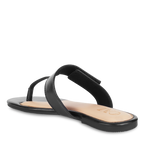 Black T-Strap Flats