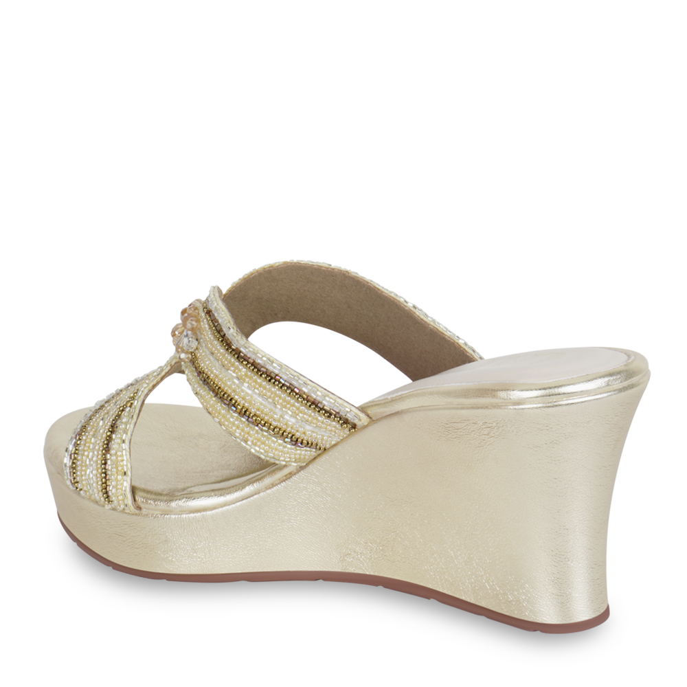 Lustre Gold Wedge