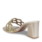 Mosaic Gold Heels