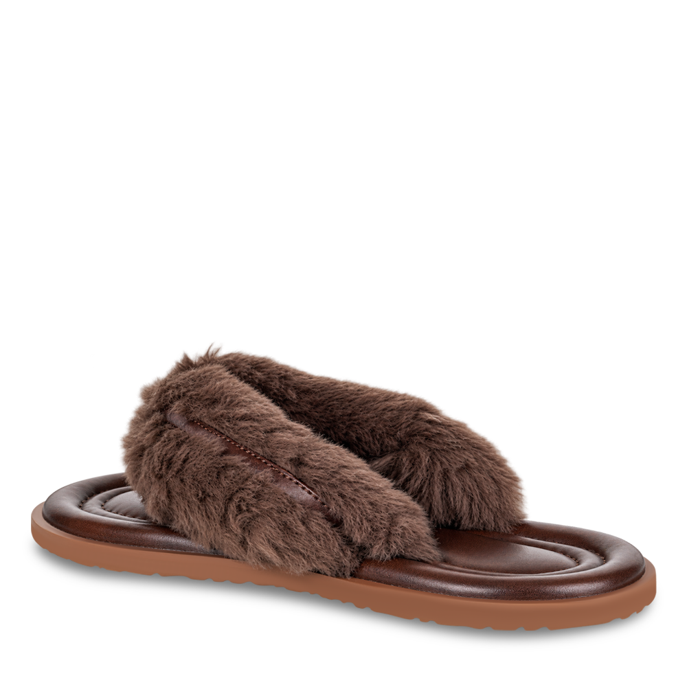 Mocha Fuzzy Flats