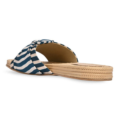 Ocean Fabric Knotted Flat