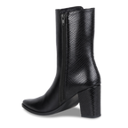 Saddle Black Boots