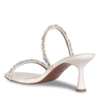 The Essence Cream Embellished Heels