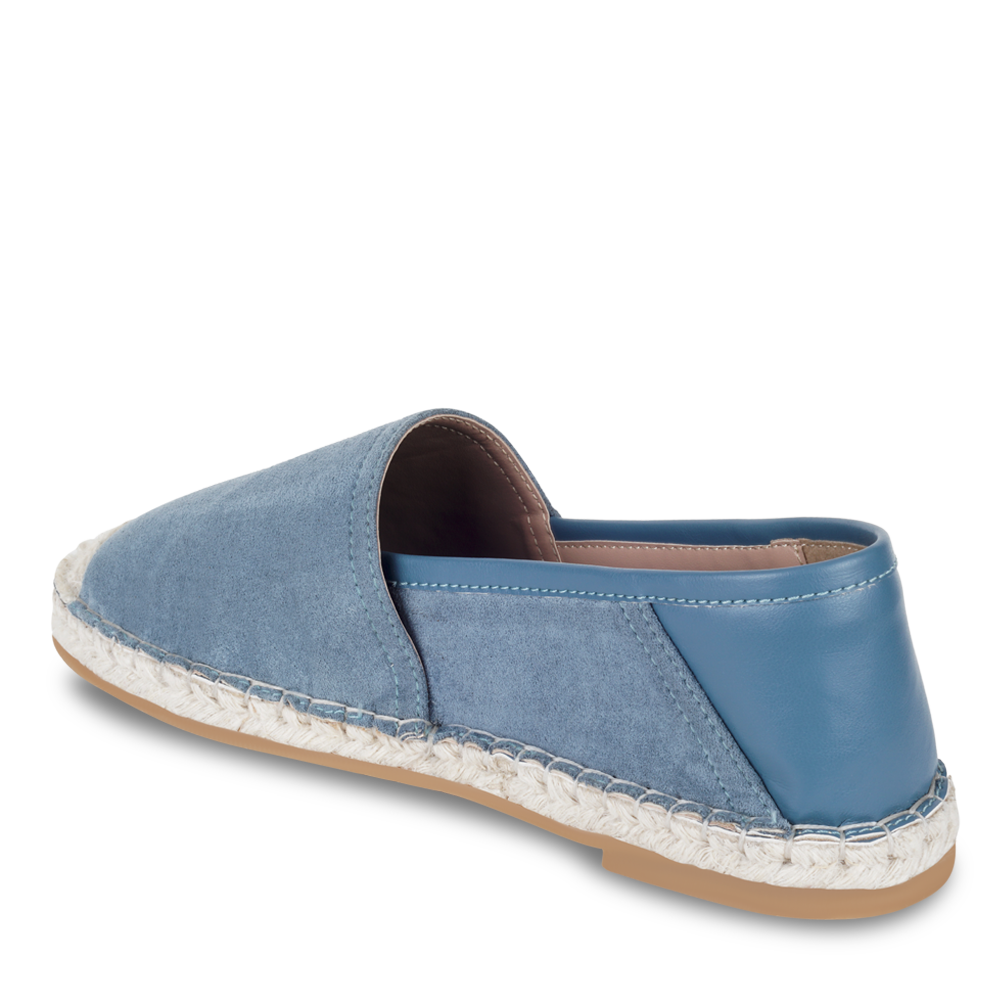 Blue Suede Espadrille