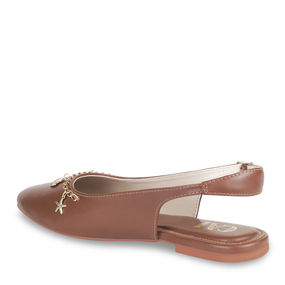 Dangle Tan Flats