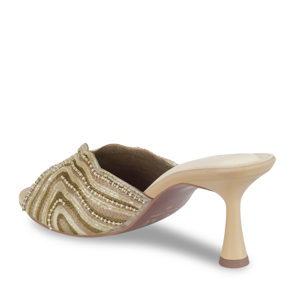 Lehere Gold Heels