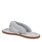 Icy Blue Fuzzy Flats