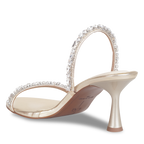 The Essence Gold Embellished Heels