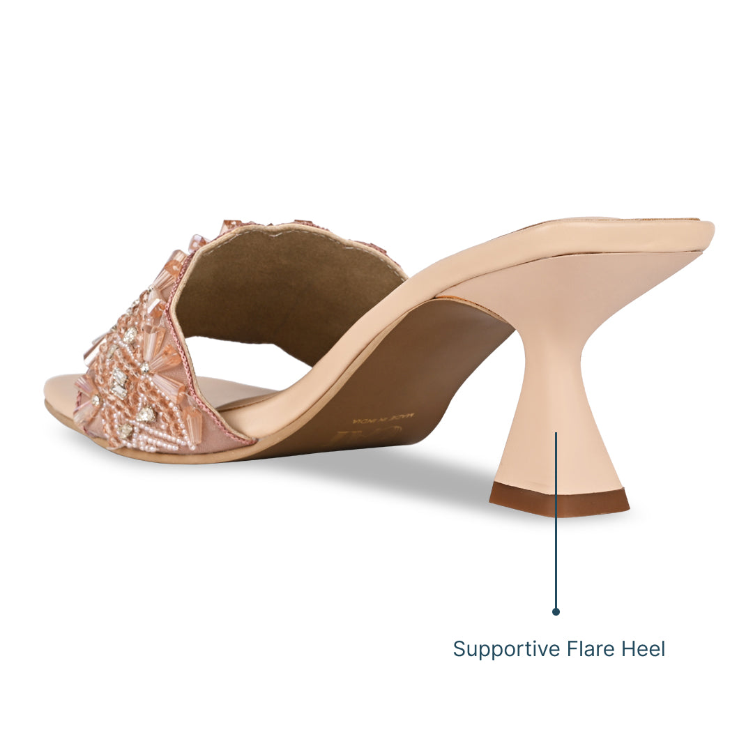 Serenade Peach Heels