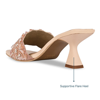 Serenade Peach Heels