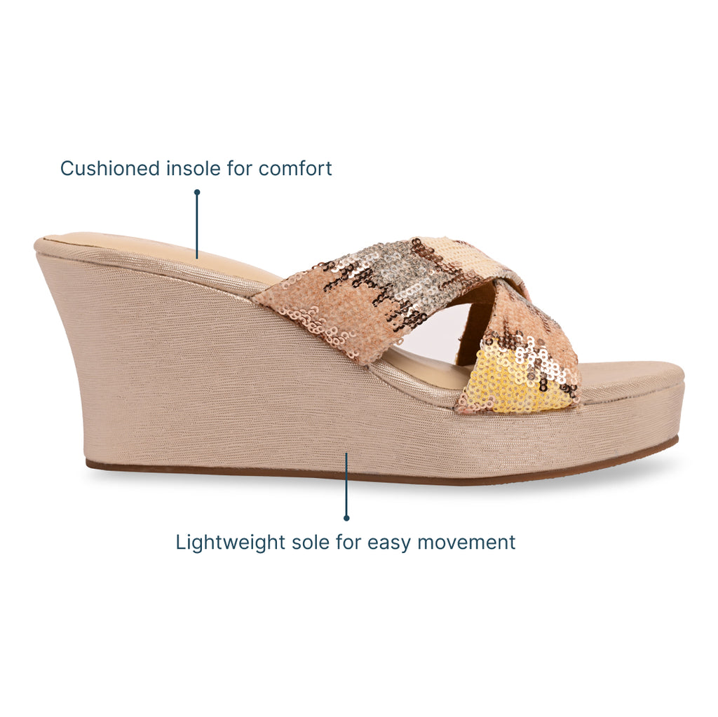 Multi Sequence Cross Strap Wedge