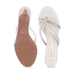 Crossway Pearl Cream Heels