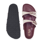 Wine Canvas Two Strap Slider