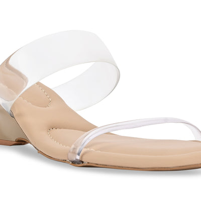 Clear Strap Neo Wedge