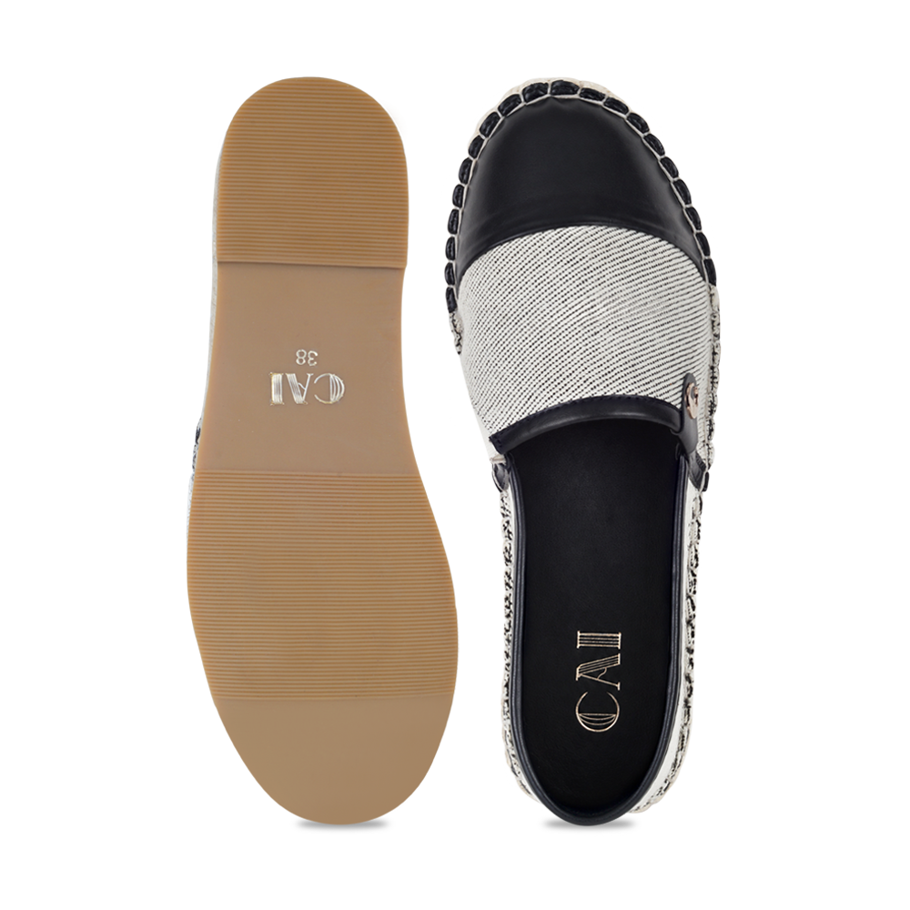 Canvas Black Espadrille