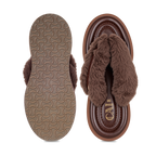 Mocha Fuzzy Flats