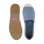Blue Suede Espadrille