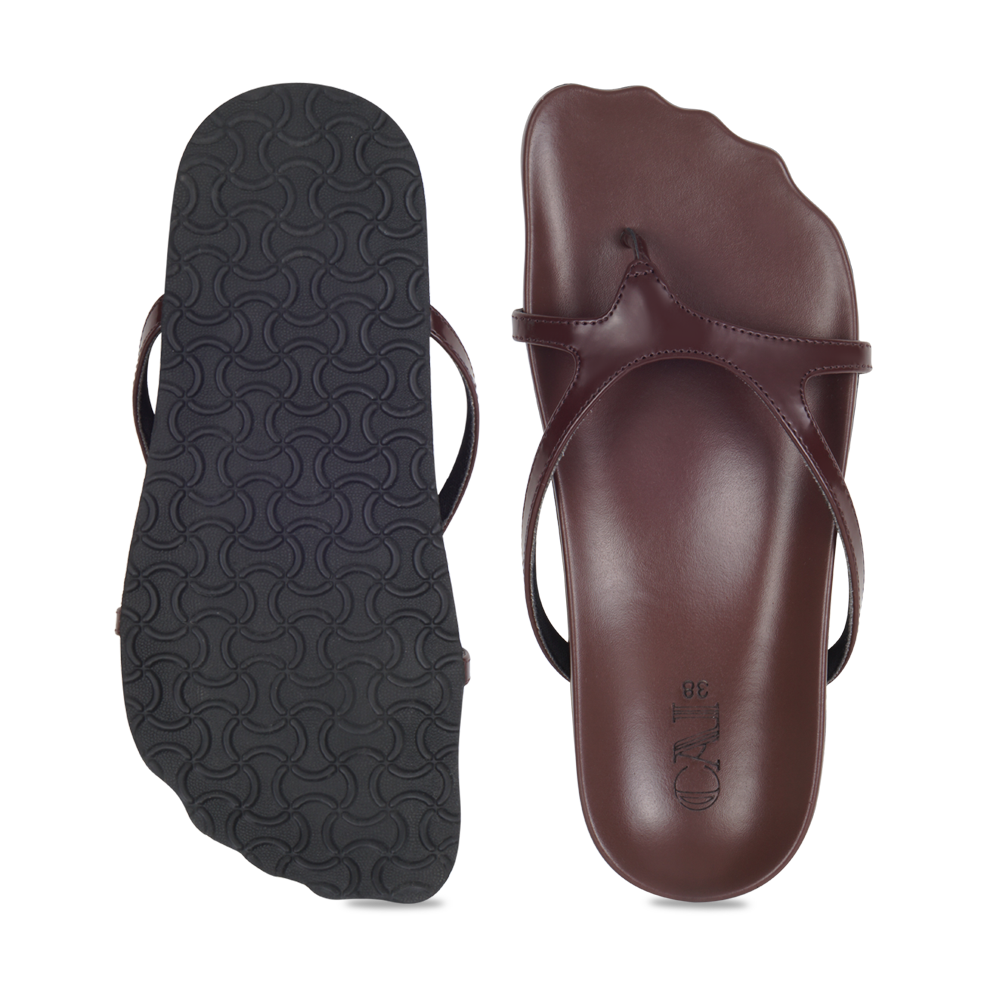Barefoot Tan Slides
