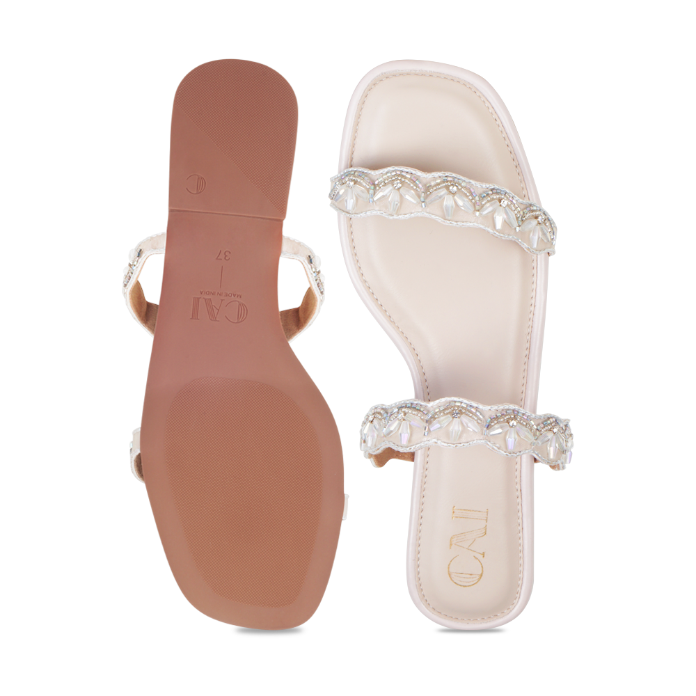 Sonnet Flats - Cream