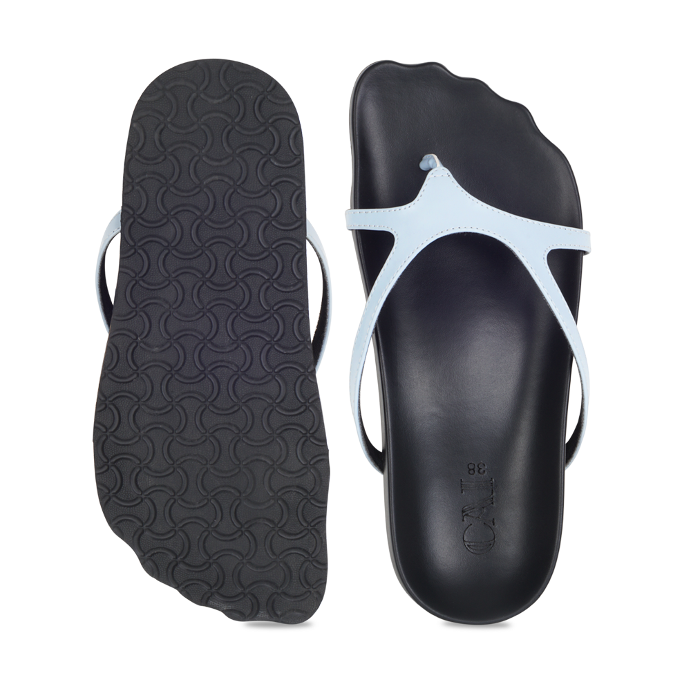 Barefoot Blue Slides