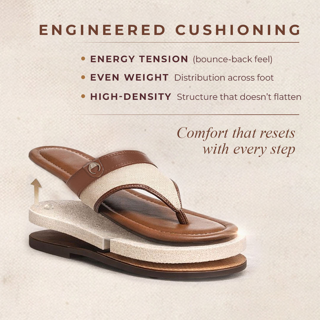 Trine Maroon Flats