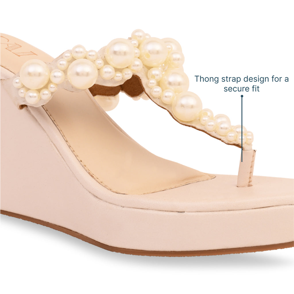 Luna Pearls Wedge
