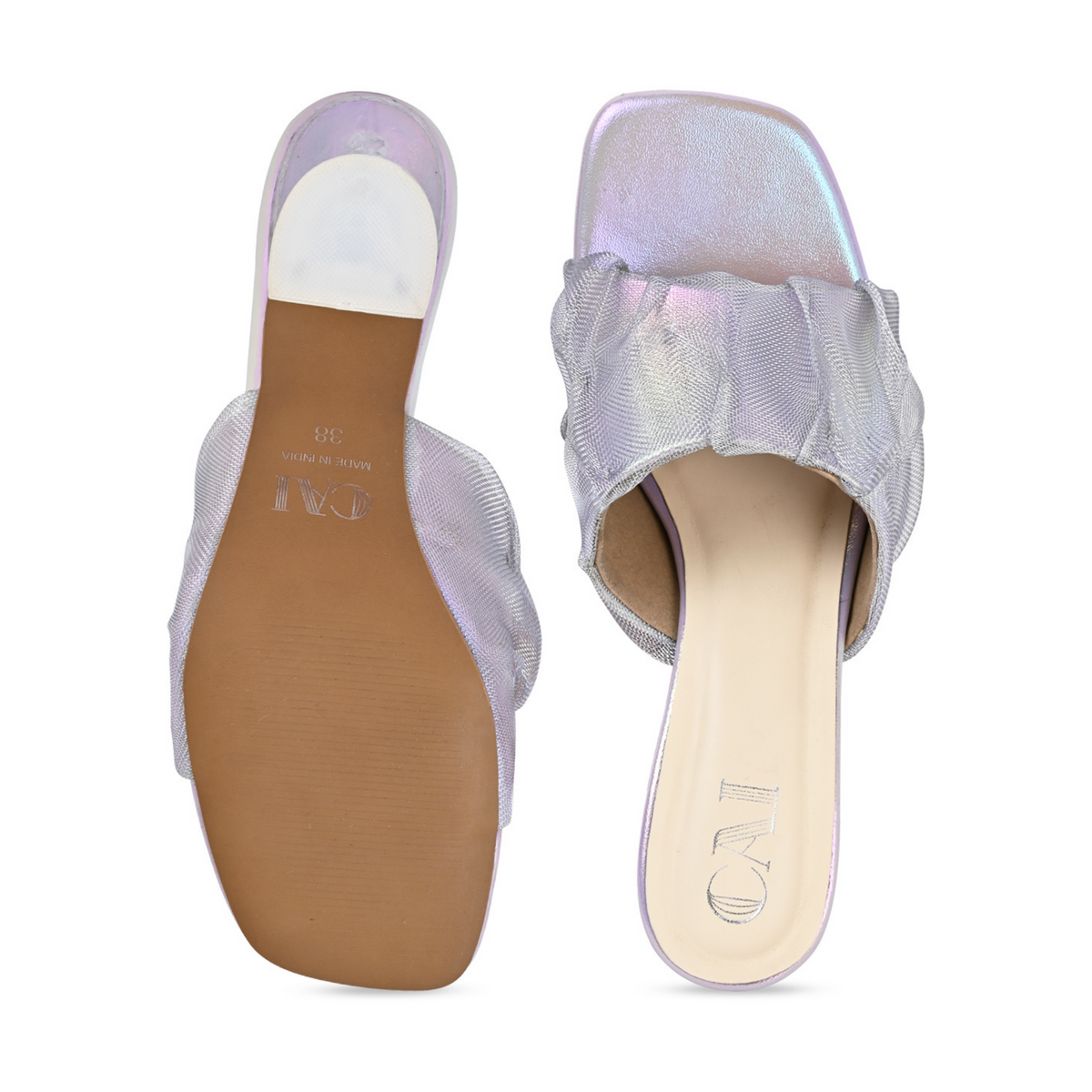 Illusion Mesh Heel
